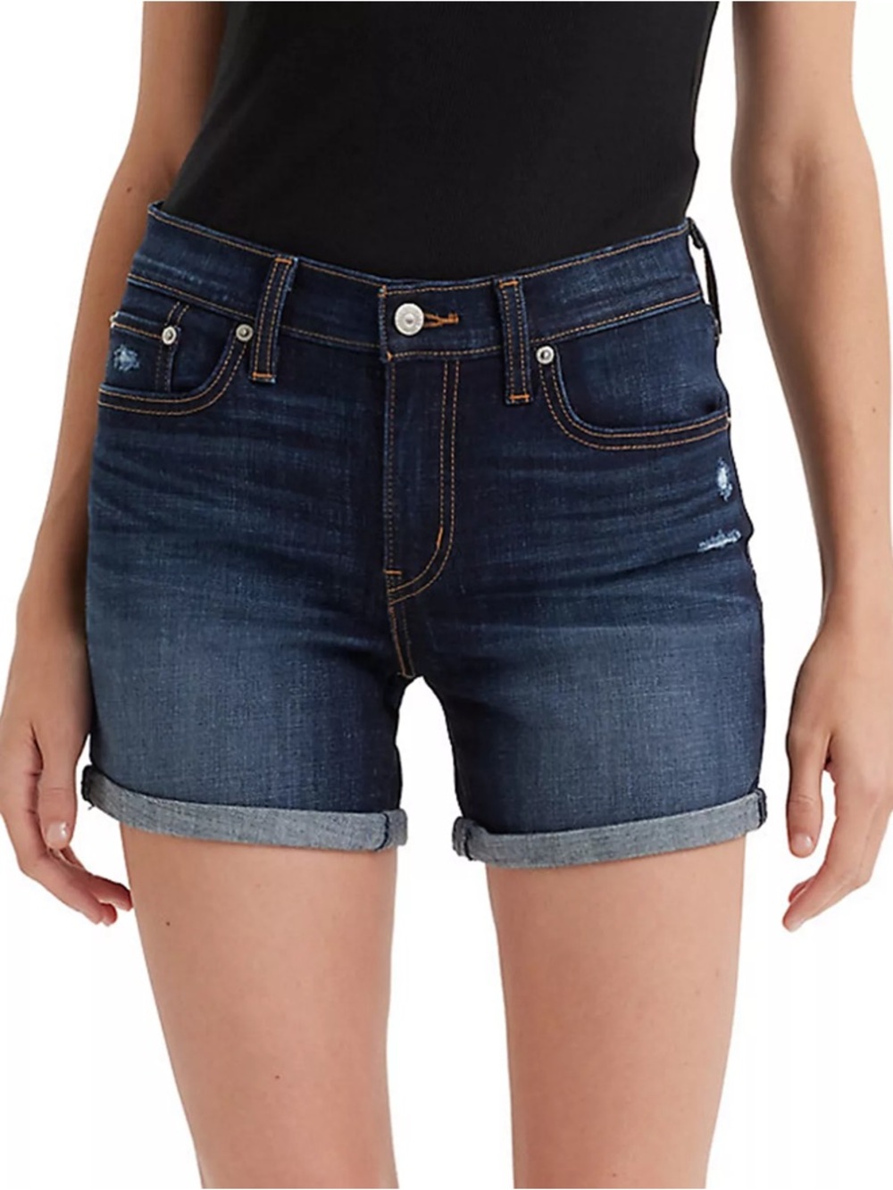 NWOT LEVI’S Mid-Length Denim Shorts